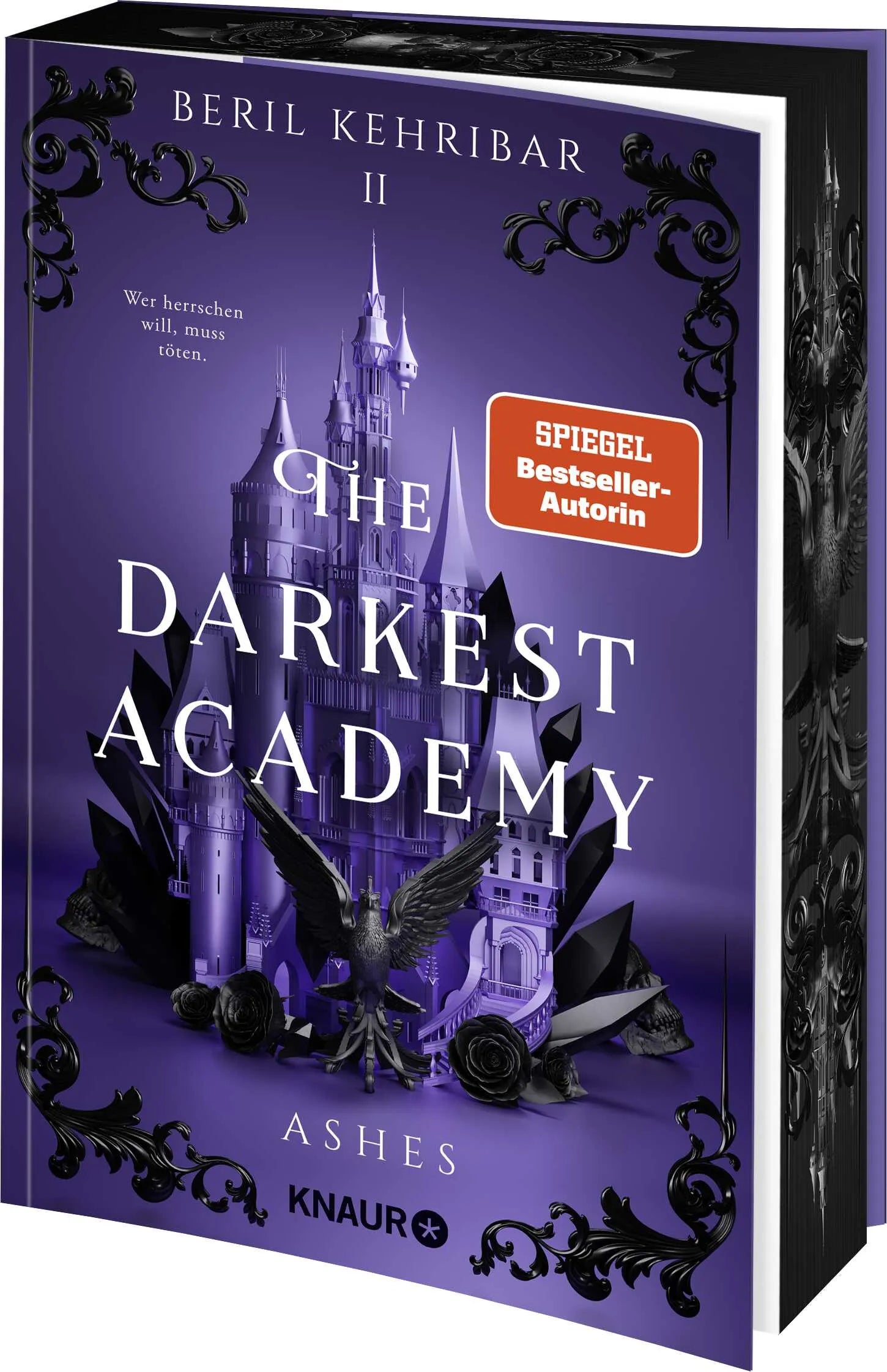 Buchcover von 'The Darkest Academy 2 – Ashes' - Paperback von Beril Kehribar