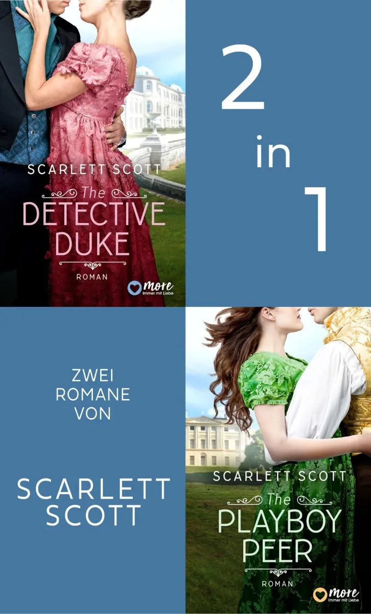 Cover: The Detective Duke & The Playboy Peer (E-Book) von Scarlett Scott