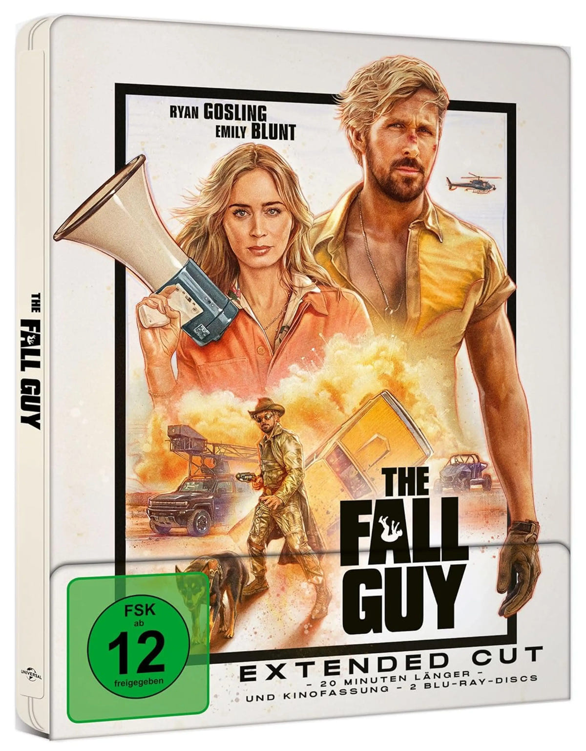 The Fall Guy Blu-ray Cover – Frontcover Bild