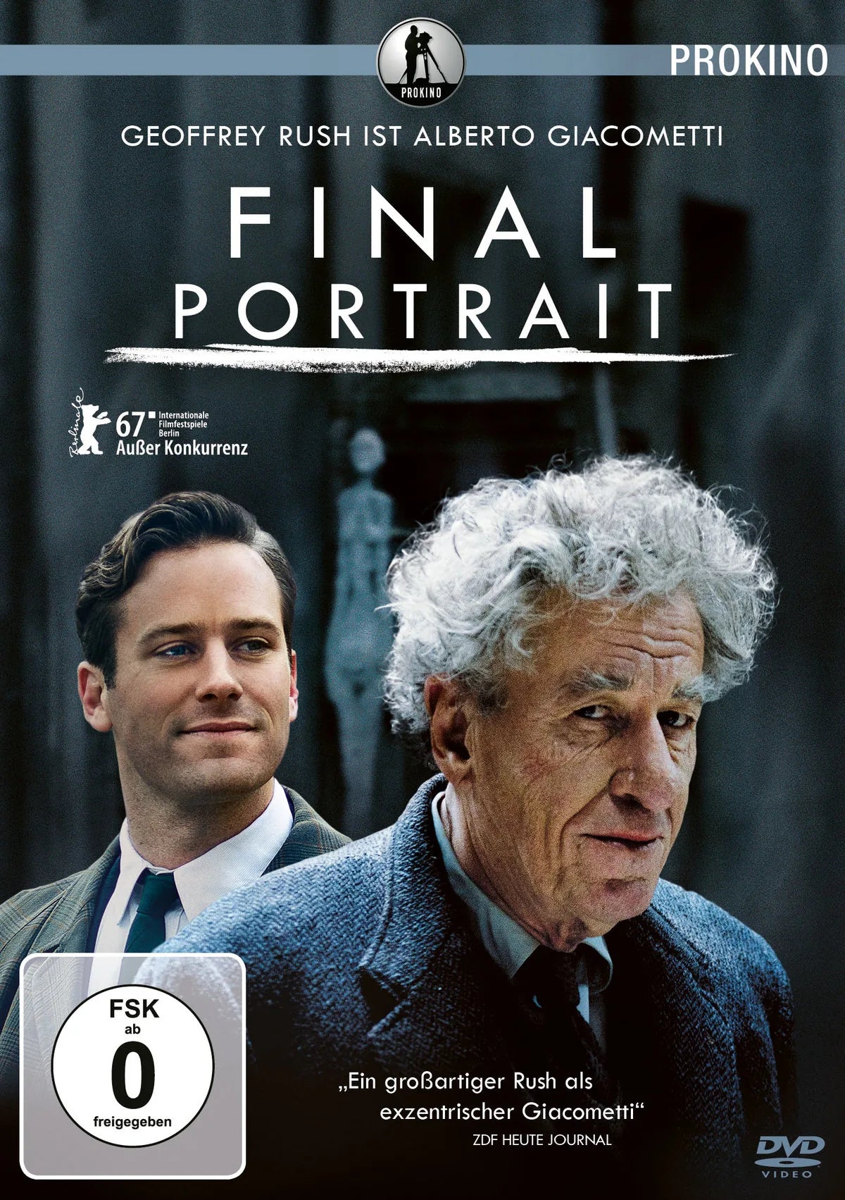 The Final Portrait - DVD