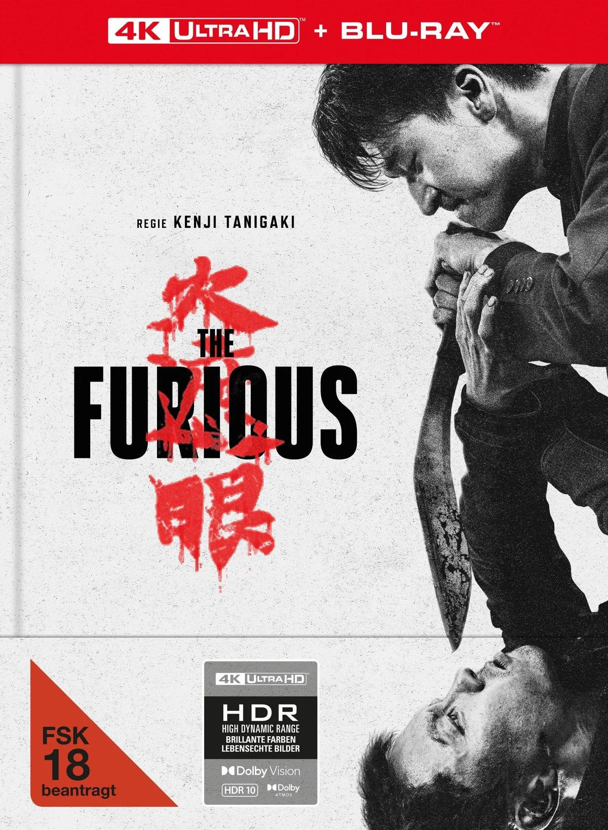 4K UHD Blu-ray-Cover: The Furious. Regie: Kenji Tanigaki