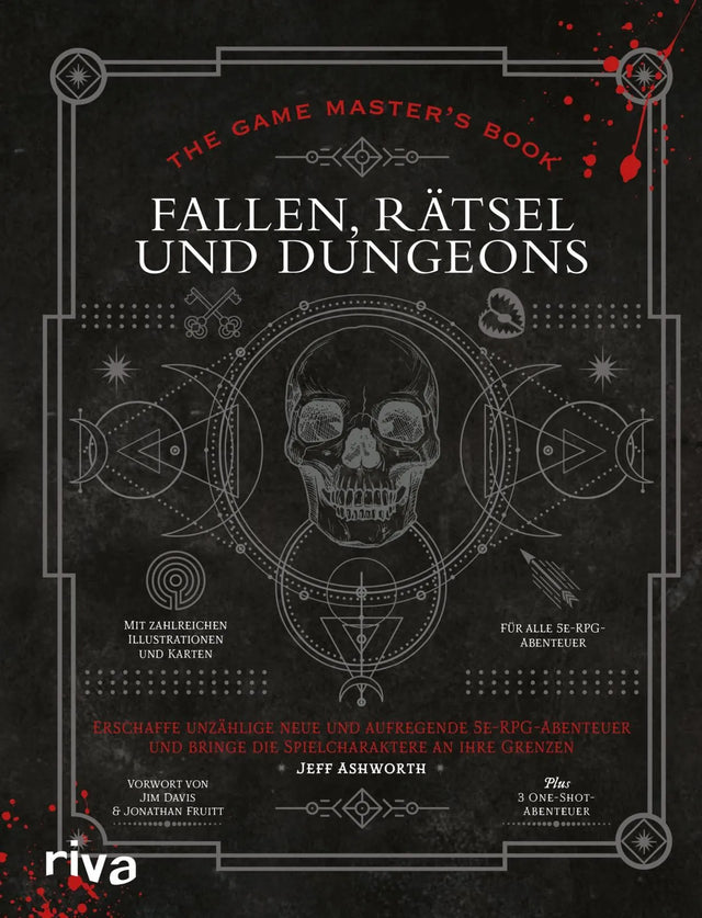Cover: The Game Master’s Book: Fallen, Rätsel und Dungeons (Hardcover) von Jeff Ashworth