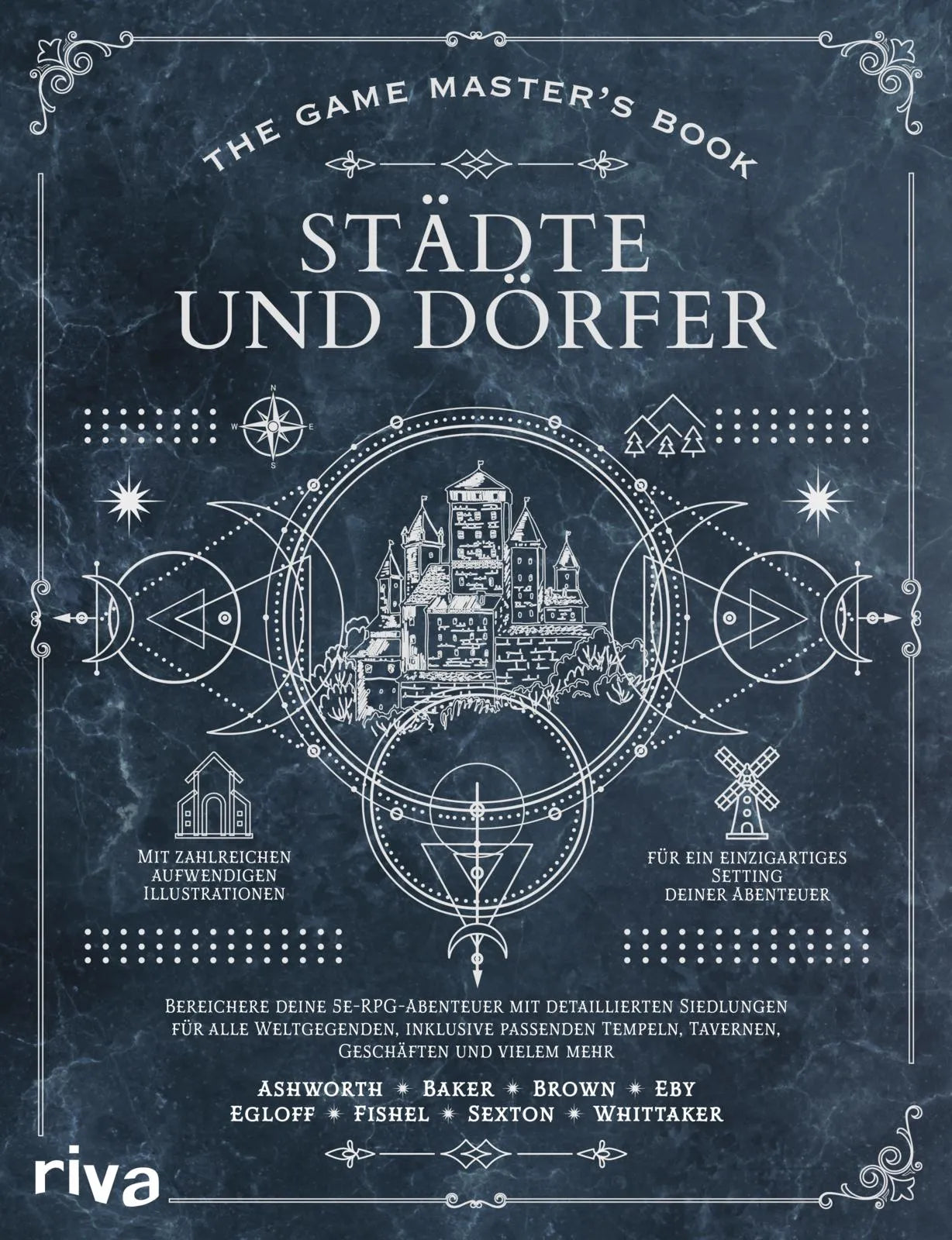 Cover: The Game Master’s Book: Städte und Dörfer (Hardcover) von Jeff Ashworth