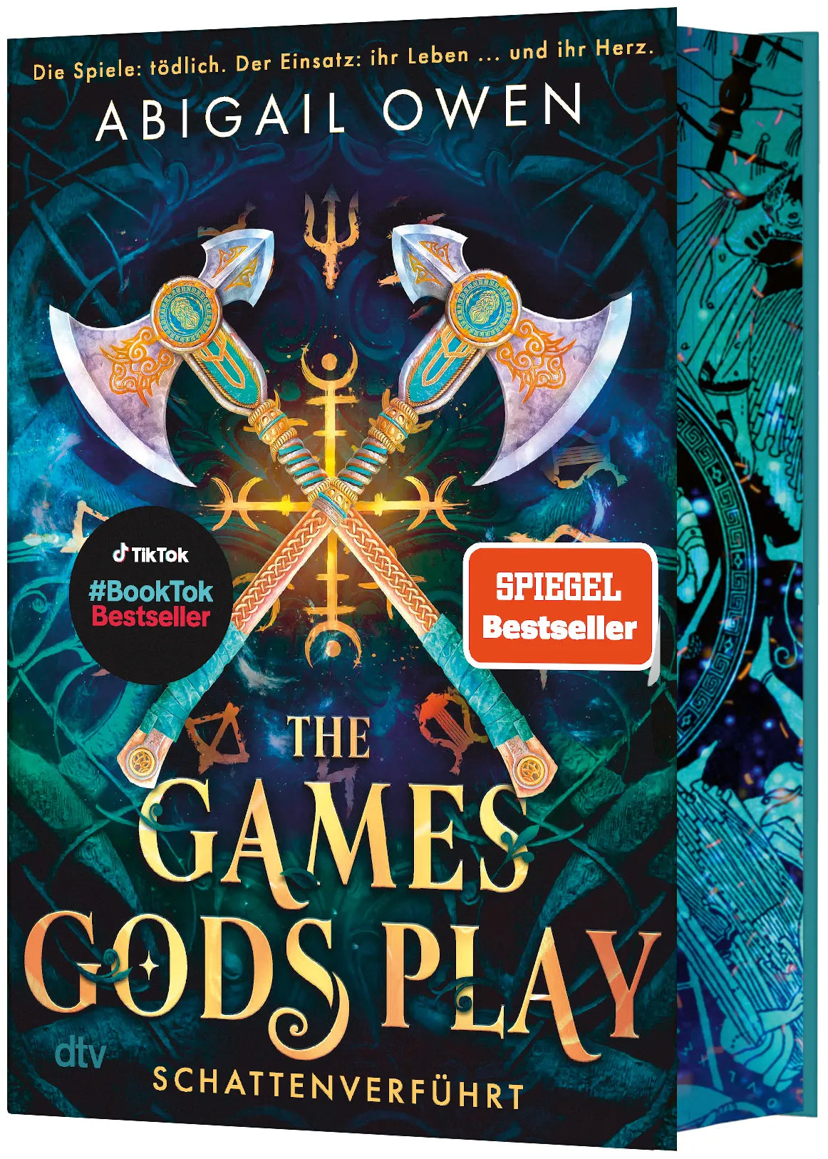 Buchcover von 'The Games Gods Play – Schattenverführt' - Gebundene Ausgabe von Abigail Owen