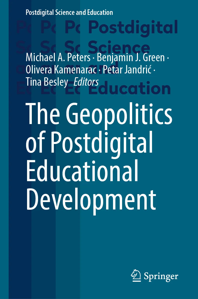 Cover: The Geopolitics of Postdigital Educational Development (E-Book)