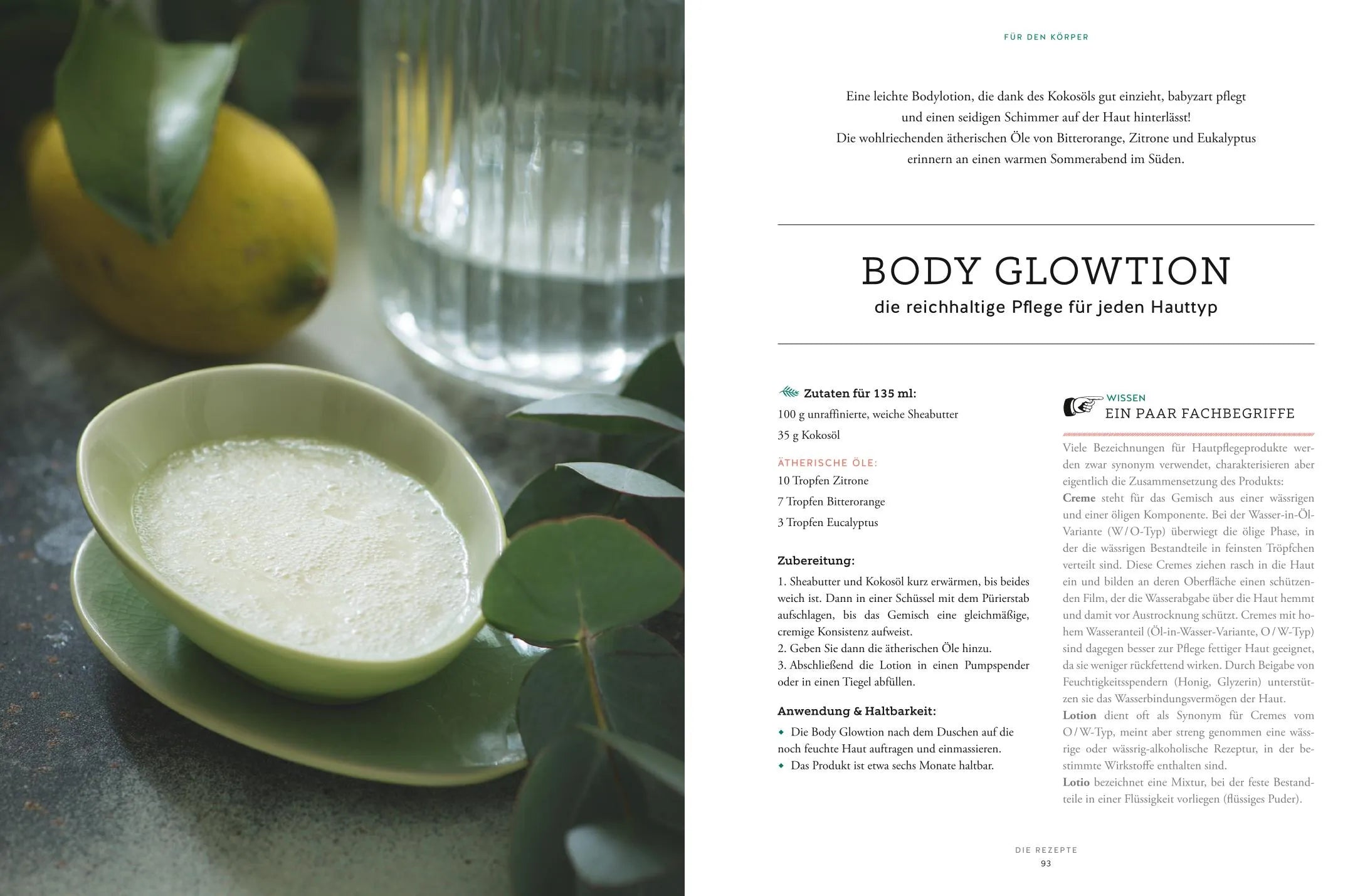 Anita Bechloch - The Glow - Naturkosmetik selber machen