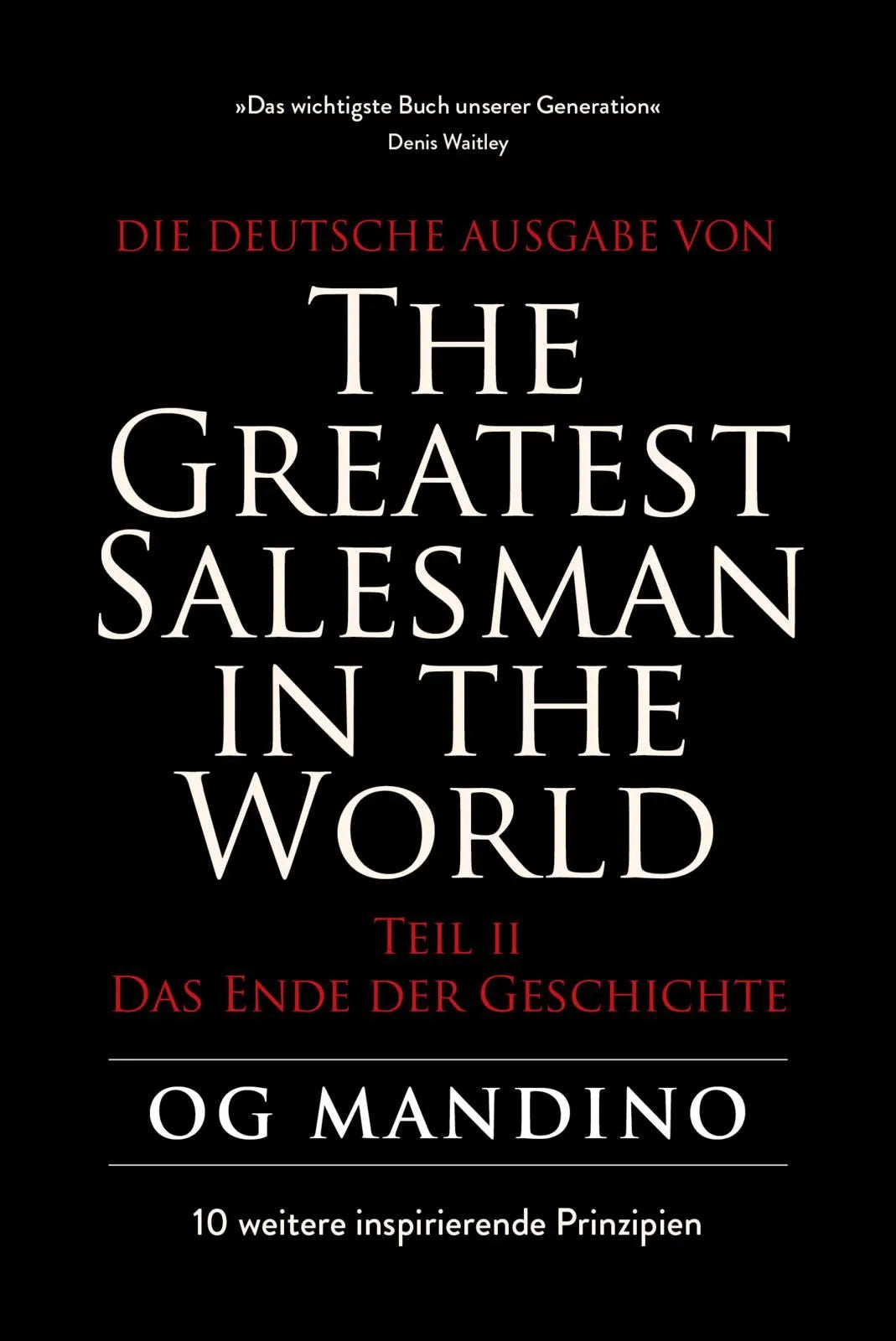 Cover: The Greatest Salesman in the World Teil II (Hardcover) von Og Mandino