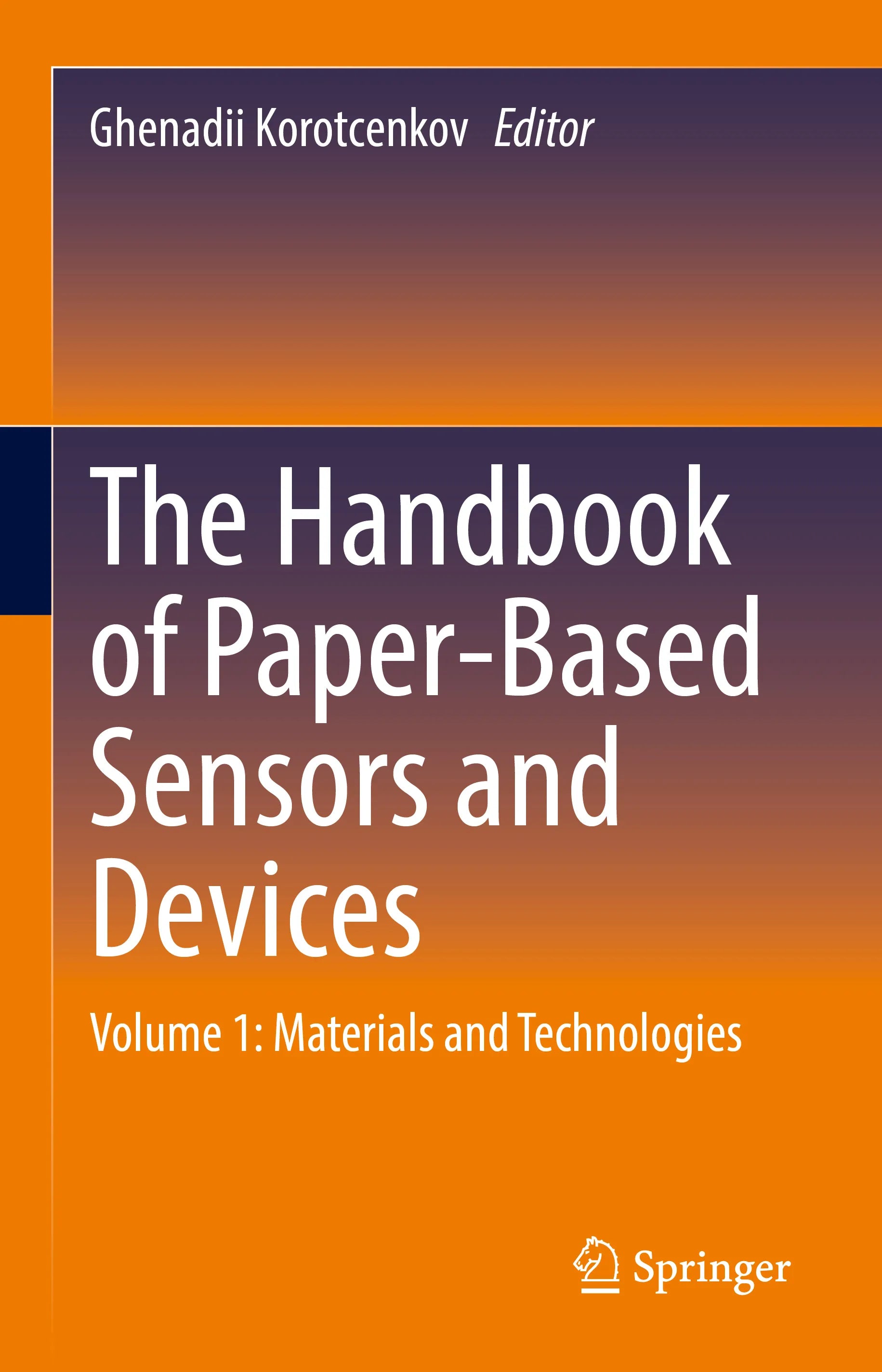 Cover: The Handbook of Paper-Based Sensors and Devices (E-Book)