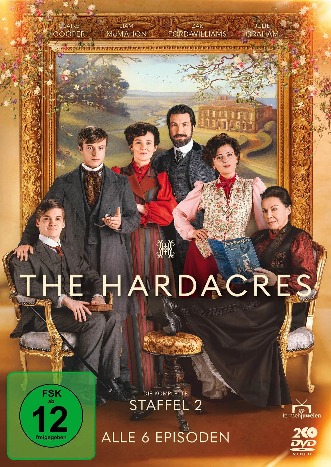 DVD-Cover: The Hardacres - Staffel 2. Regie: Rachel Carey