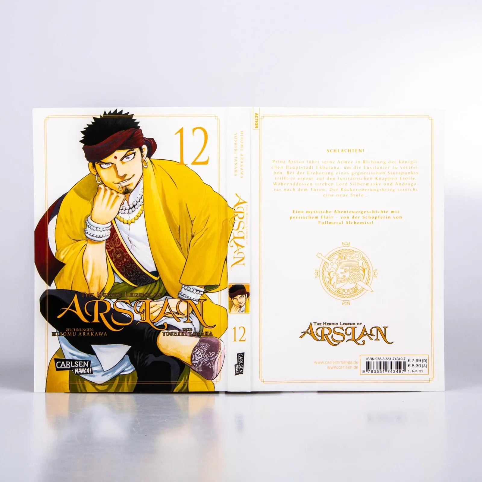 Hiromu Arakawa - The Heroic Legend of Arslan 12