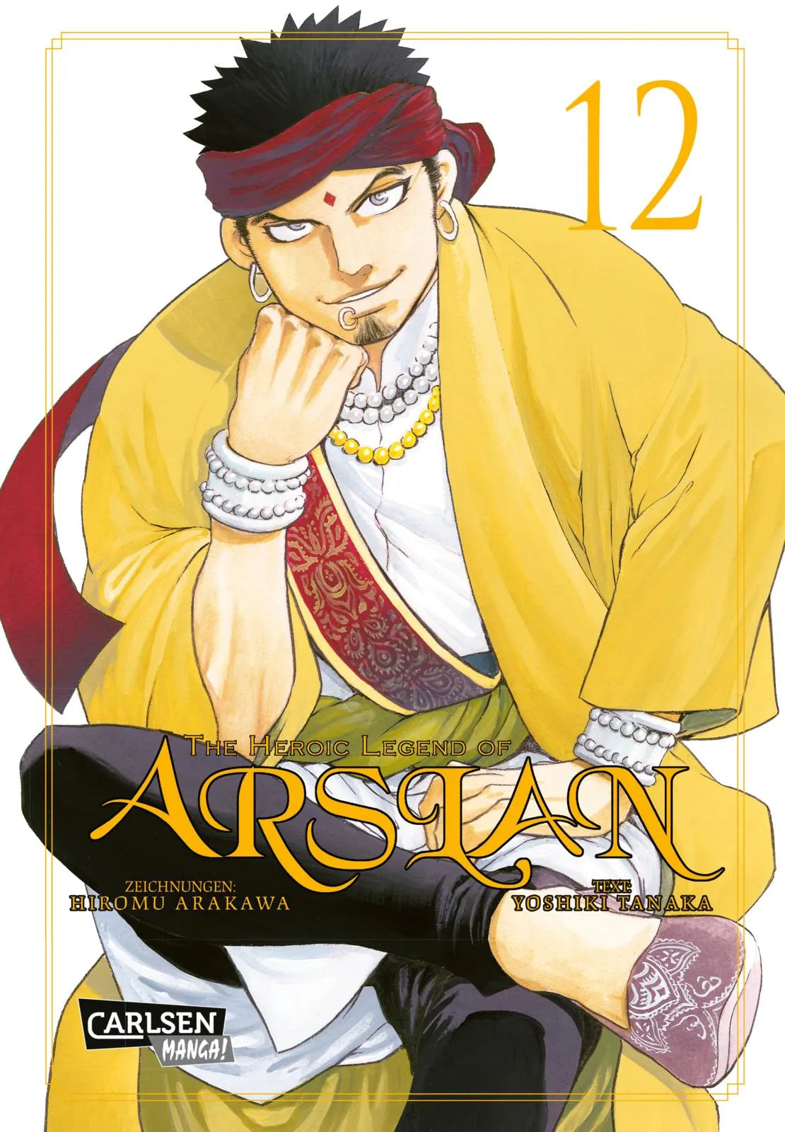 Buchcover von 'The Heroic Legend of Arslan 12' - Taschenbuch von Hiromu Arakawa