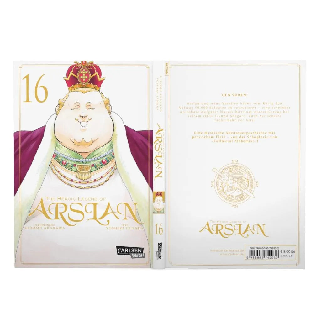 Produktansicht: The Heroic Legend of Arslan 16 (Taschenbuch)