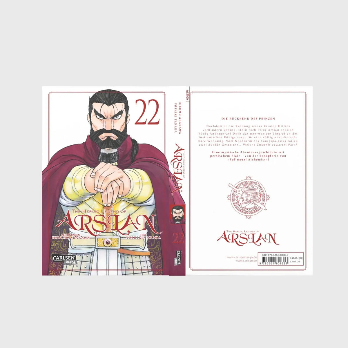 Detailansicht: The Heroic Legend of Arslan 22 (Taschenbuch)