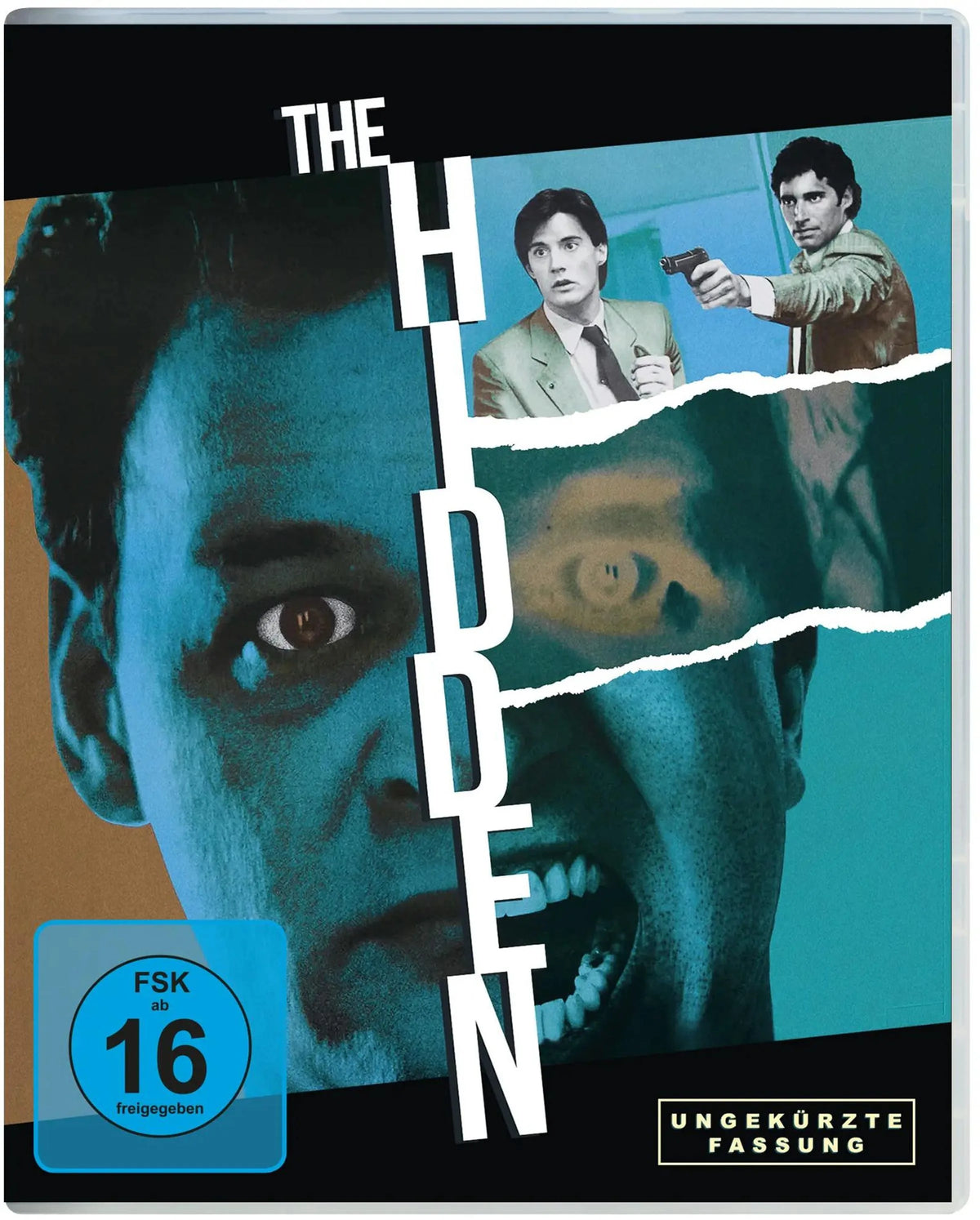 Blu-ray-Cover: The Hidden - Das unsagbar Böse. Regie: Jack Sholder