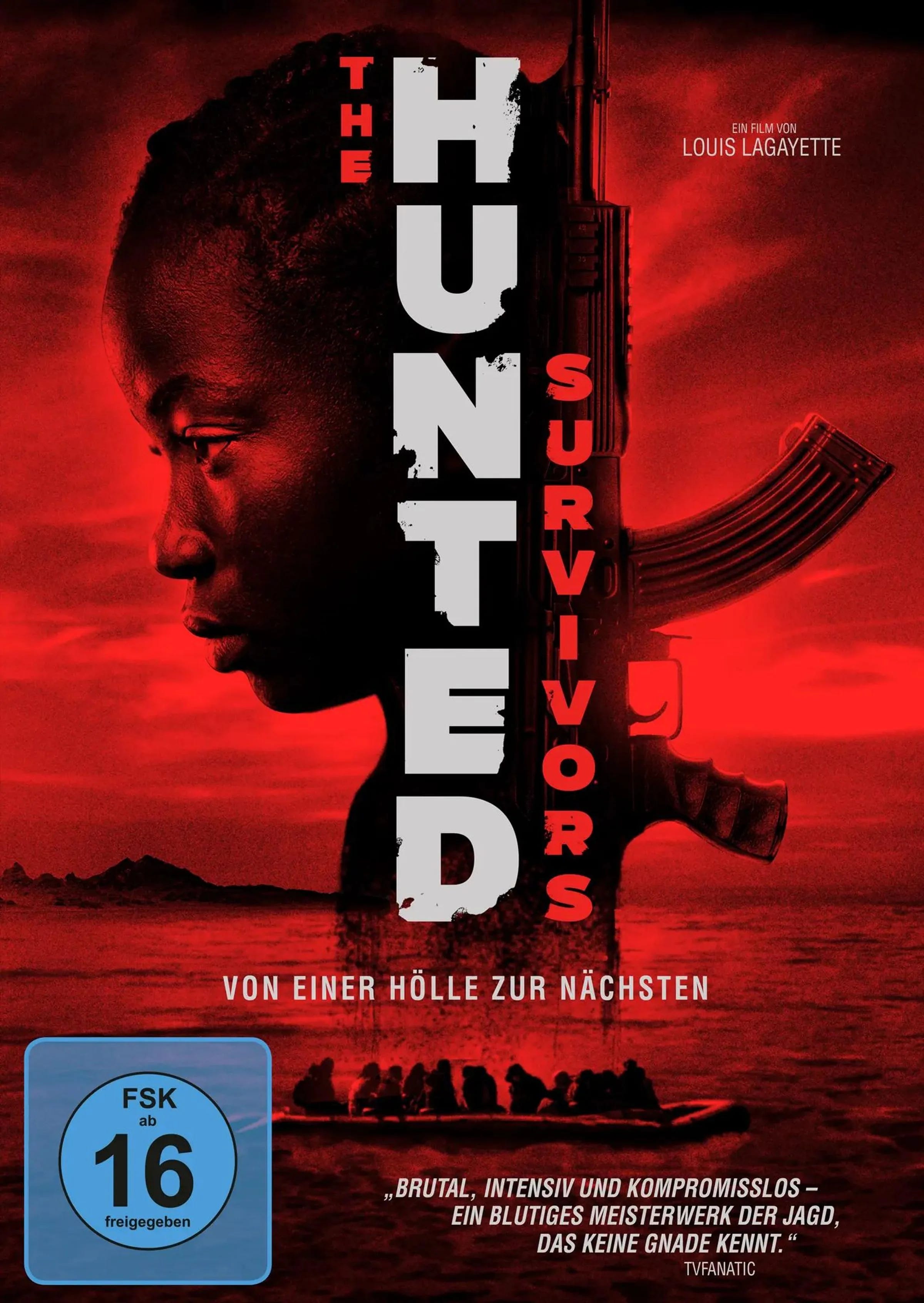 DVD-Cover: The Hunted Survivors