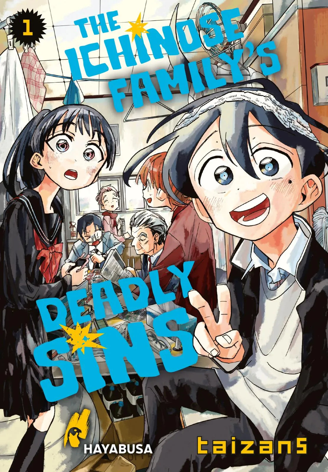 Buchcover von 'The Ichinose Family's Deadly Sins 1' - Paperback von taizan5