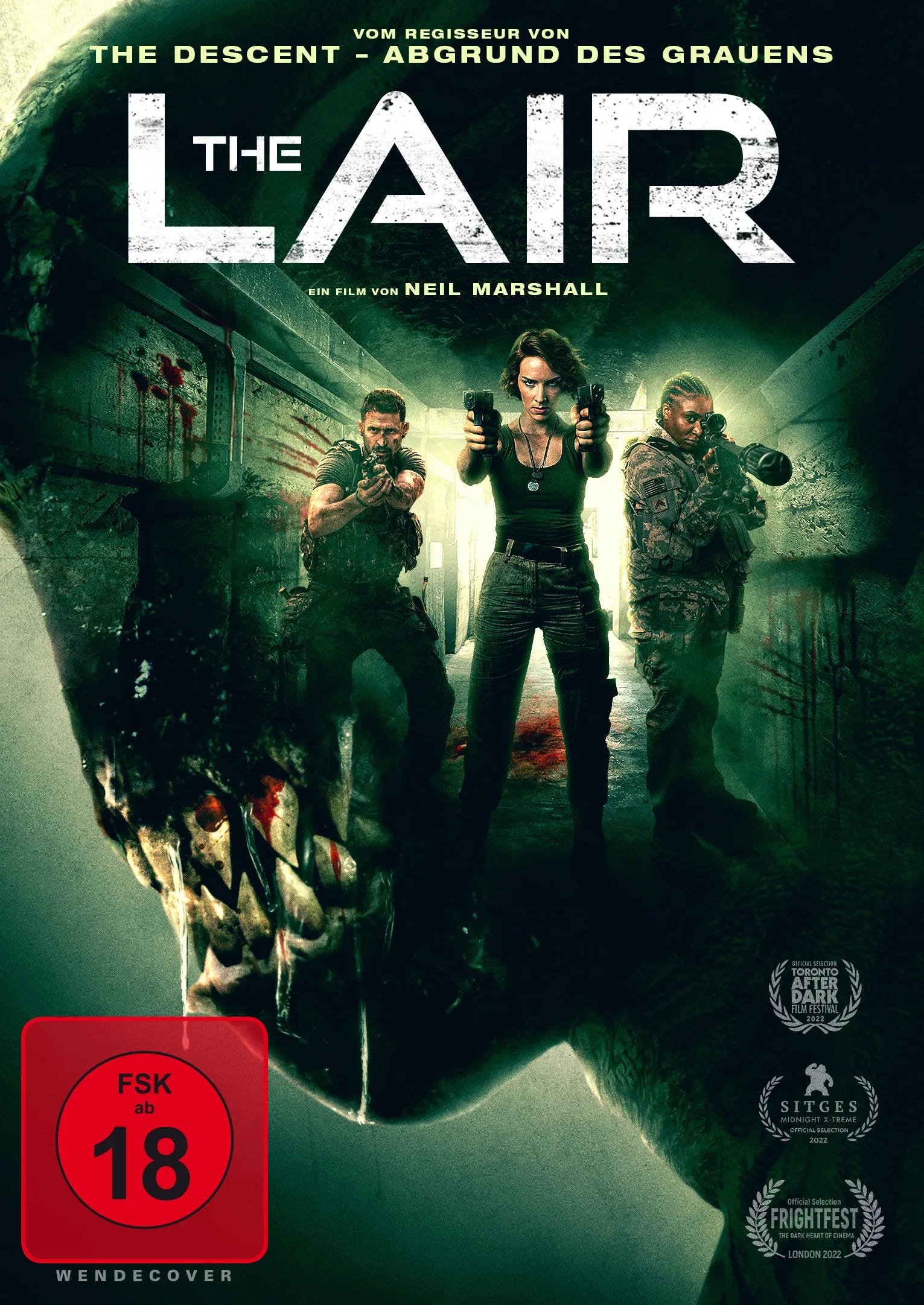 DVD-Cover: The Lair. Regie: Neil Marshall