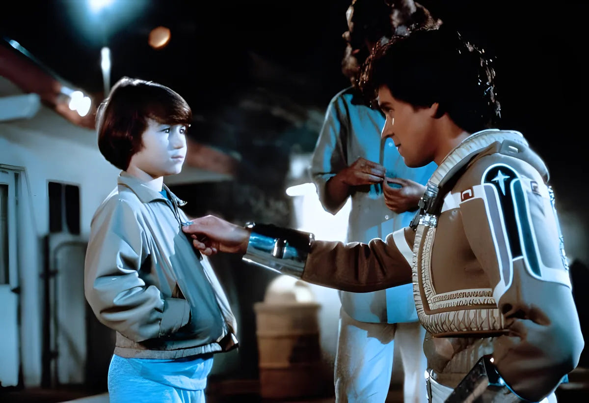 Filmszene 4 aus The Last Starfighter - Sieger über tausend Sonnen (Mediabook) – Blu-ray. Regie: Nick Castle