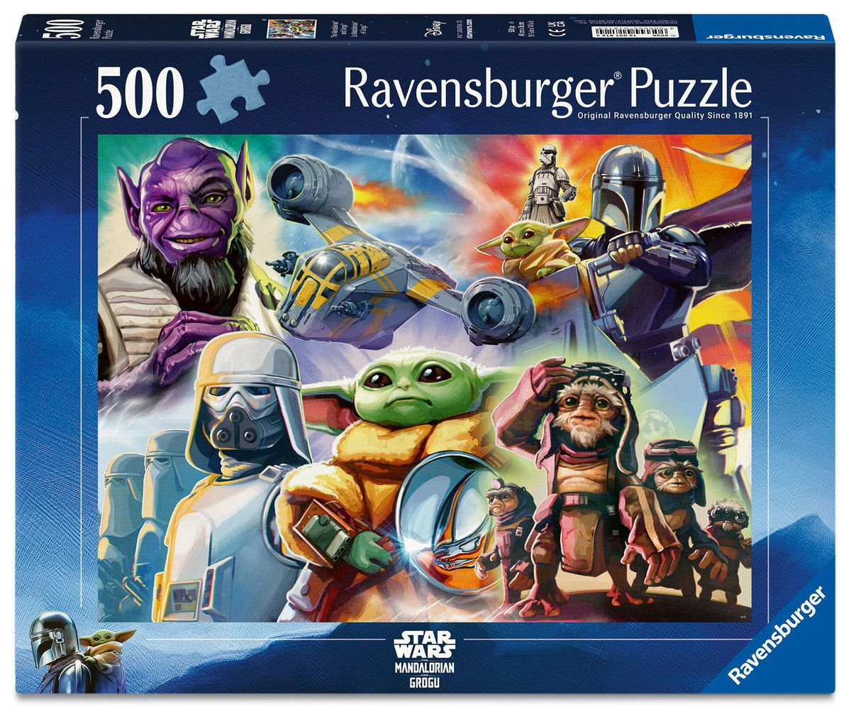 Puzzle: Erwachsenenpuzzle 500 Teile - The Mandalorian and Grogu