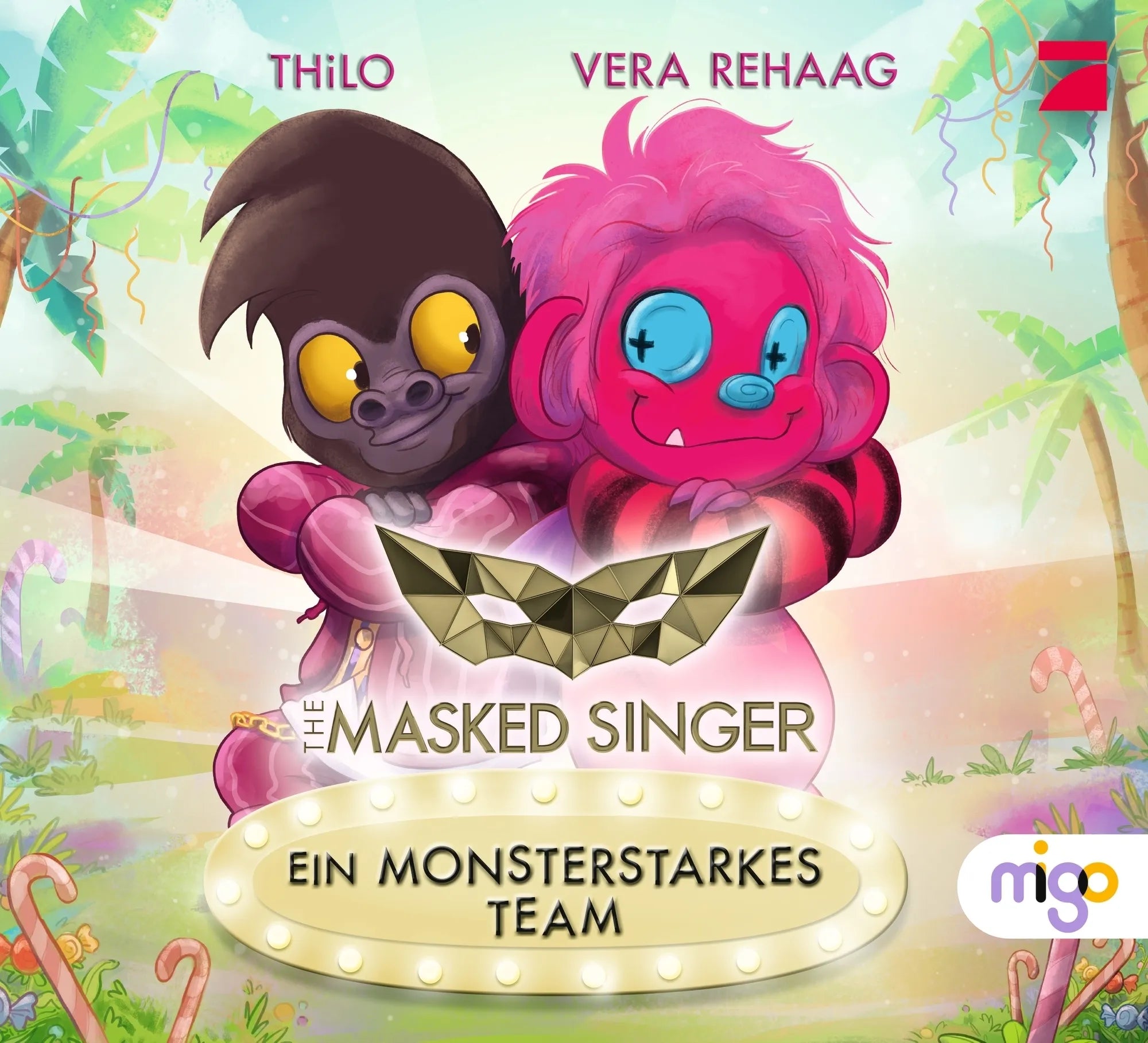 Buchcover von 'The Masked Singer 2. Ein monsterstarkes Team' - Gebundene Ausgabe von THiLO