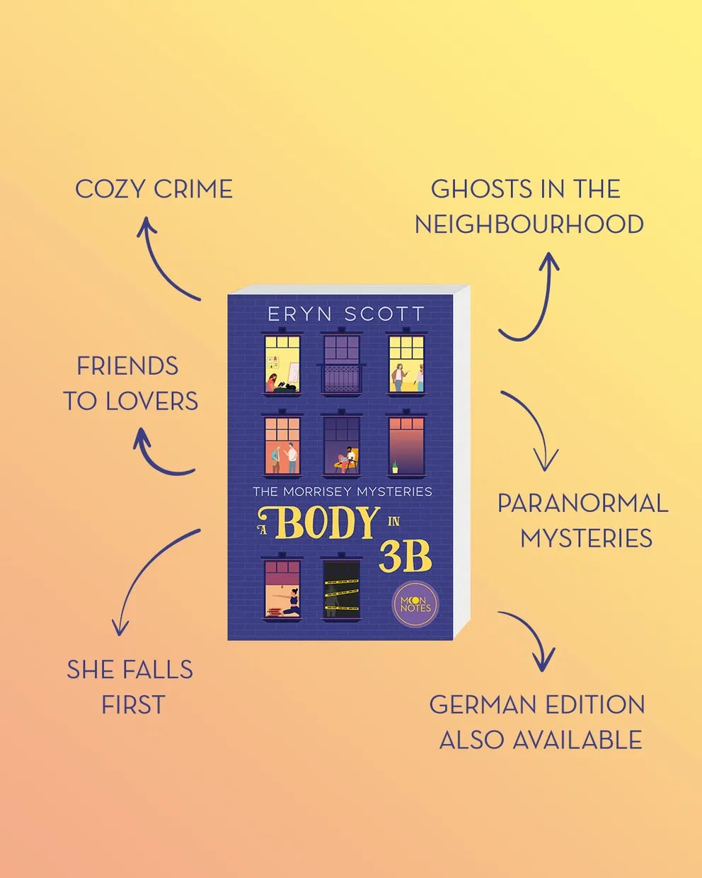 Detailansicht: The Morrisey Mysteries 1. A Body in 3B (Taschenbuch)