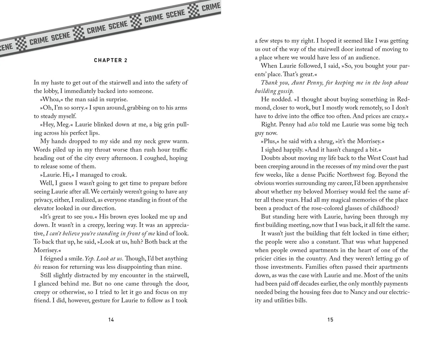 Detailansicht: The Morrisey Mysteries 1. A Body in 3B (Taschenbuch)