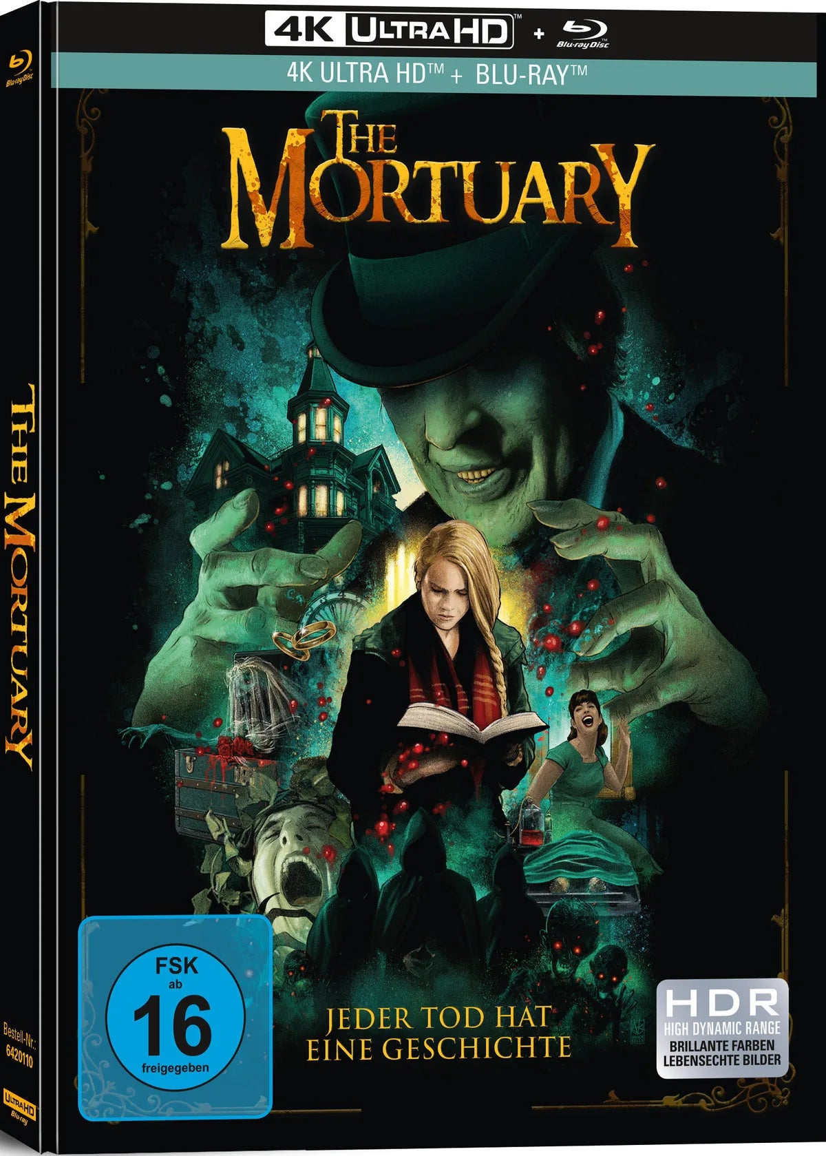The Mortuary - Jeder Tod hat eine Geschichte - Blu-ray 4K Ultra HD
