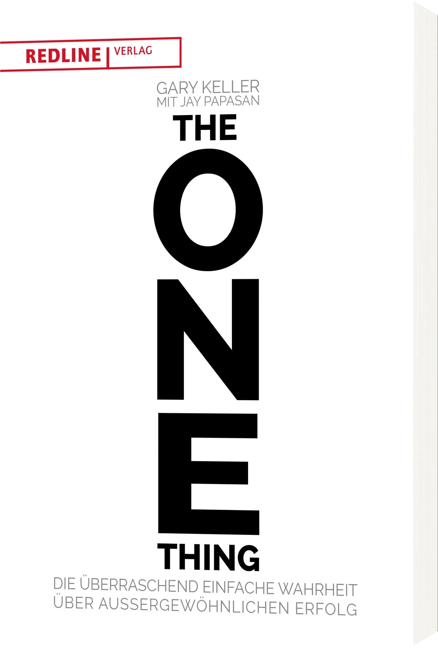Innenansicht von 'The One Thing' - Taschenbuch