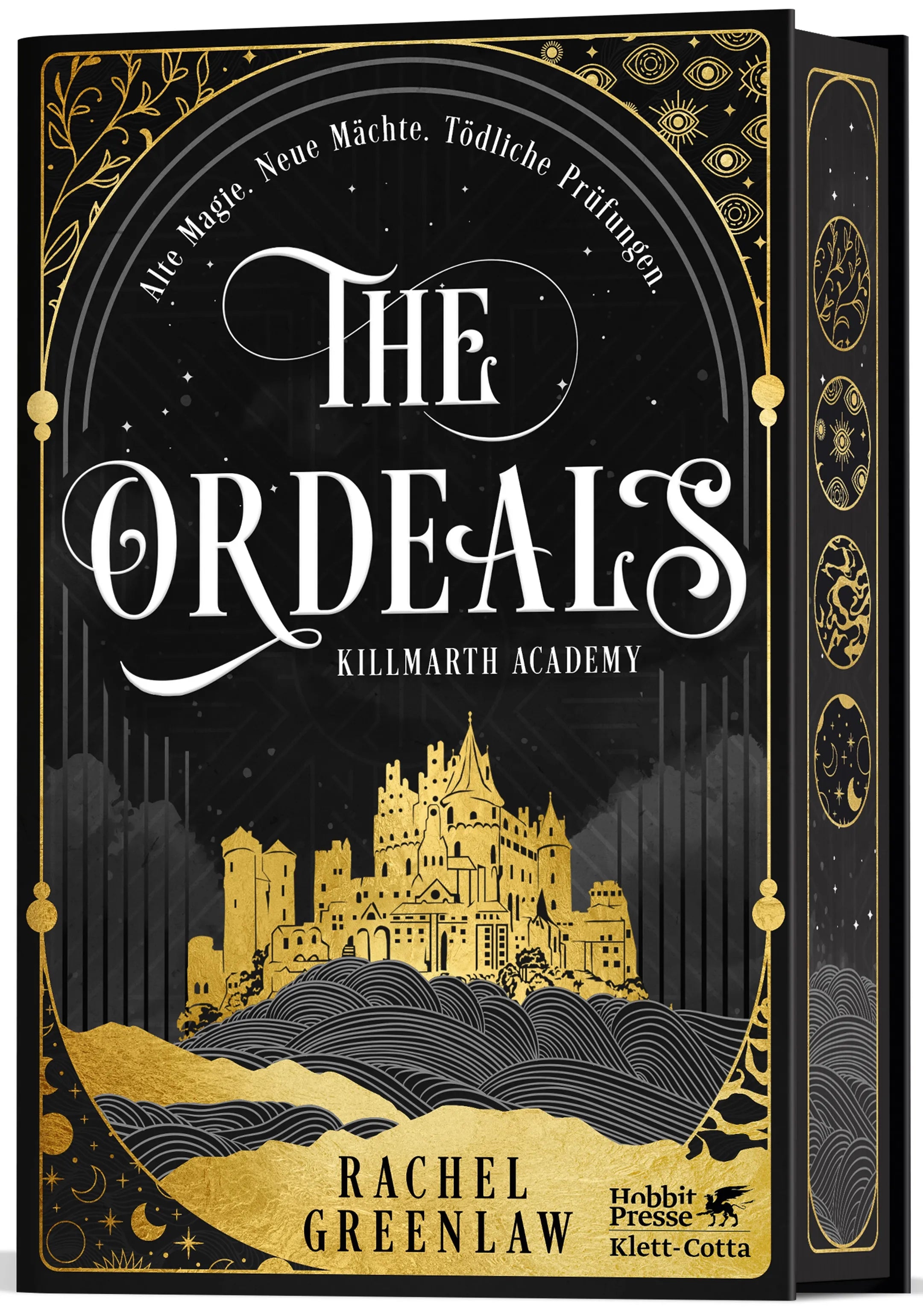 Buchcover von 'The Ordeals' - Gebundene Ausgabe von Rachel Greenlaw