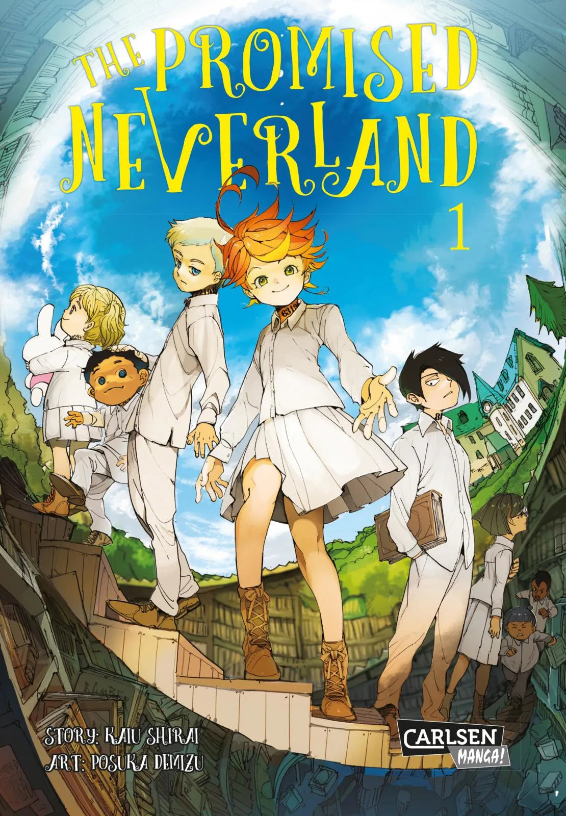 Buchcover von 'The Promised Neverland 1' - Taschenbuch von Kaiu Shirai