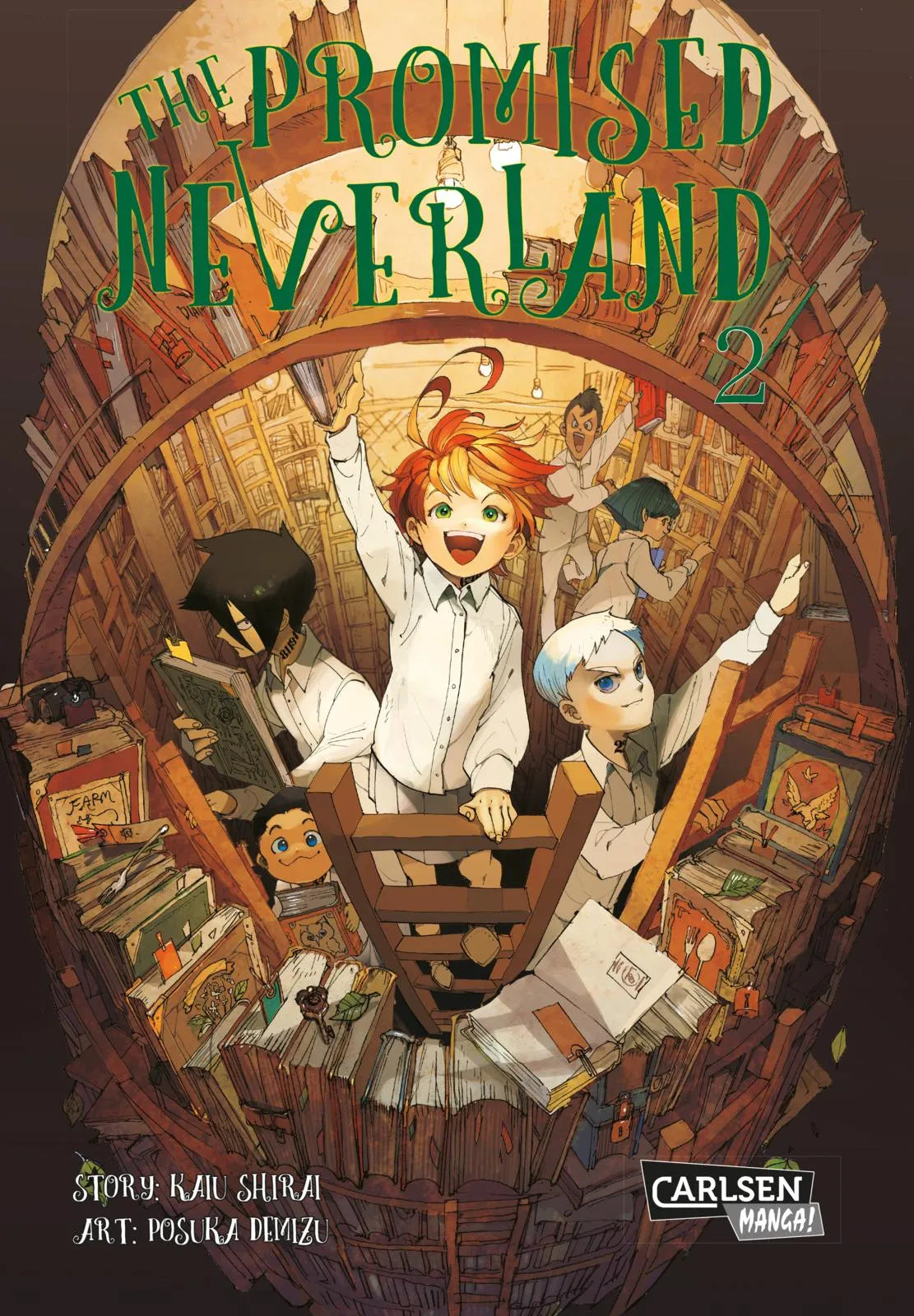 Buchcover von 'The Promised Neverland 2' - Taschenbuch von Kaiu Shirai
