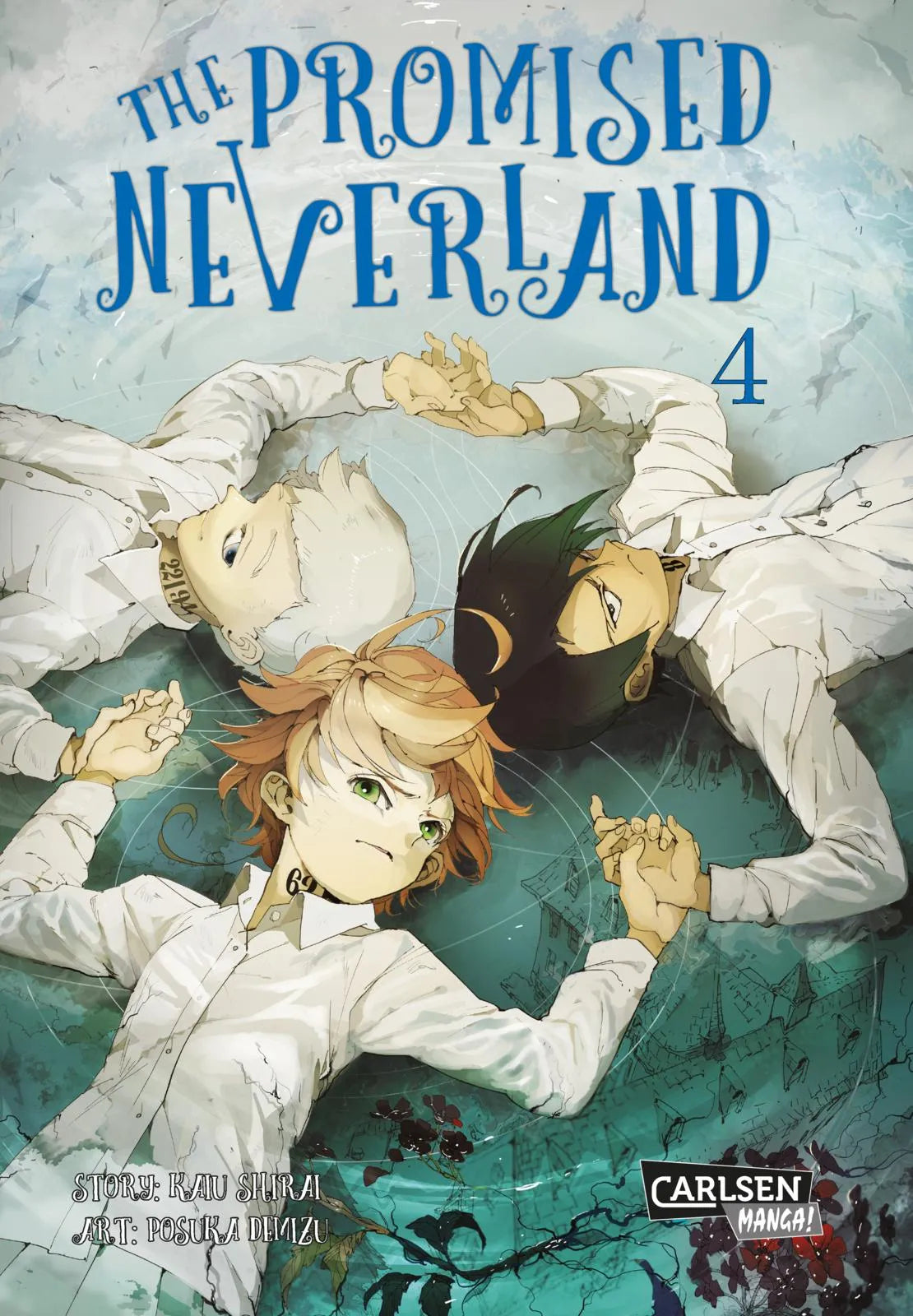 Buchcover von 'The Promised Neverland 4' - Taschenbuch von Kaiu Shirai