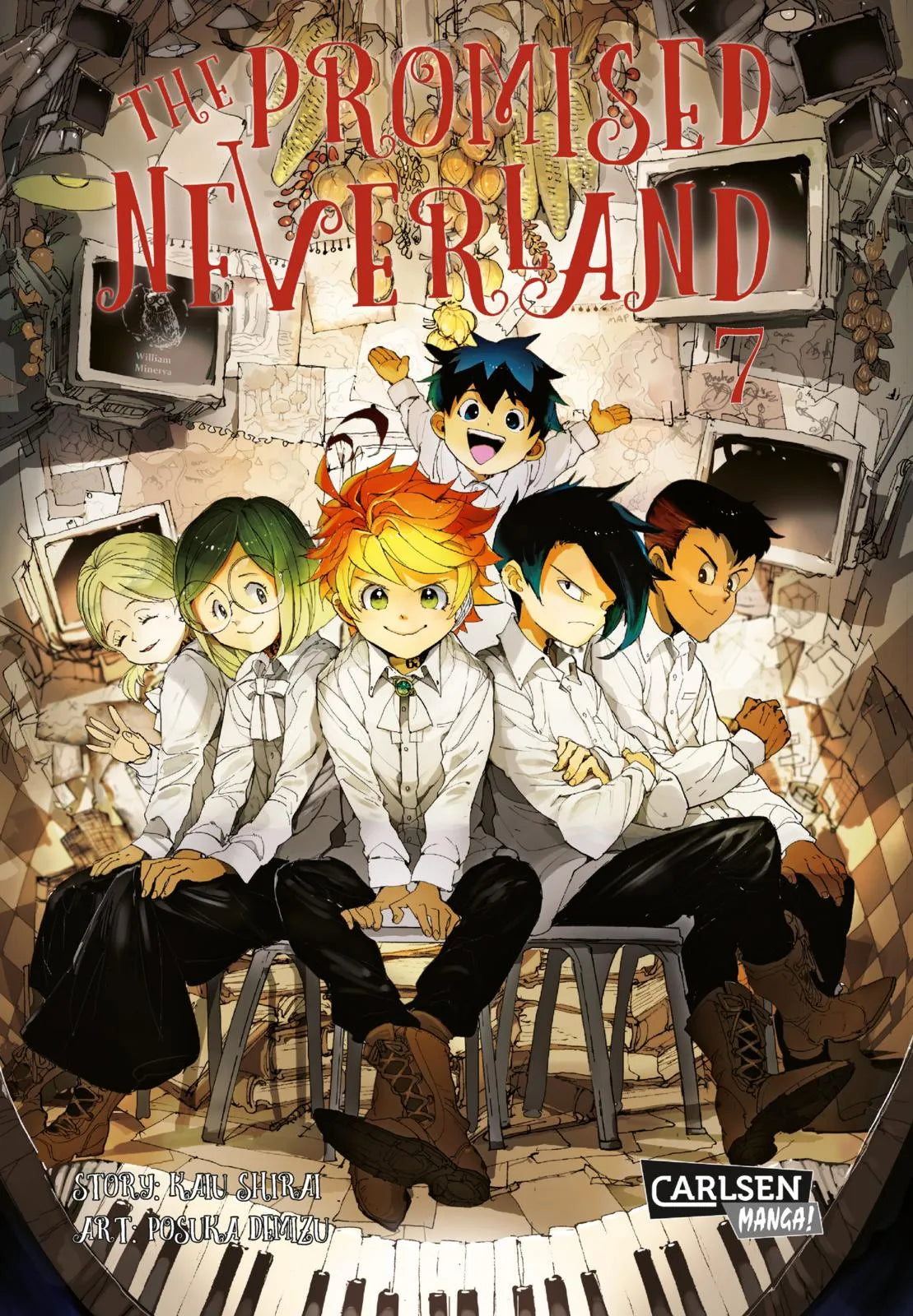 Buchcover von 'The Promised Neverland 7' - Taschenbuch von Kaiu Shirai