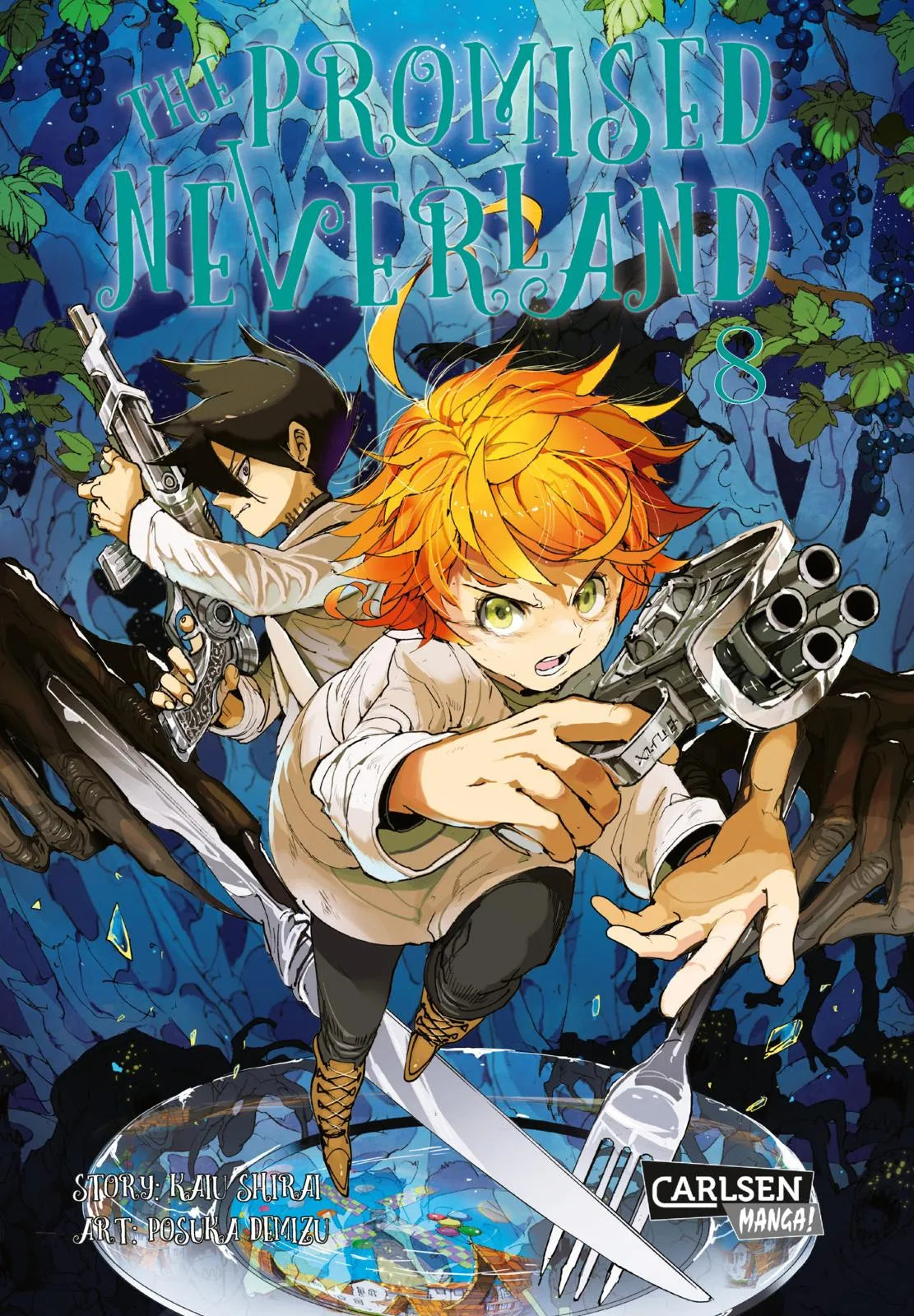 Buchcover von 'The Promised Neverland 8' - Taschenbuch von Kaiu Shirai