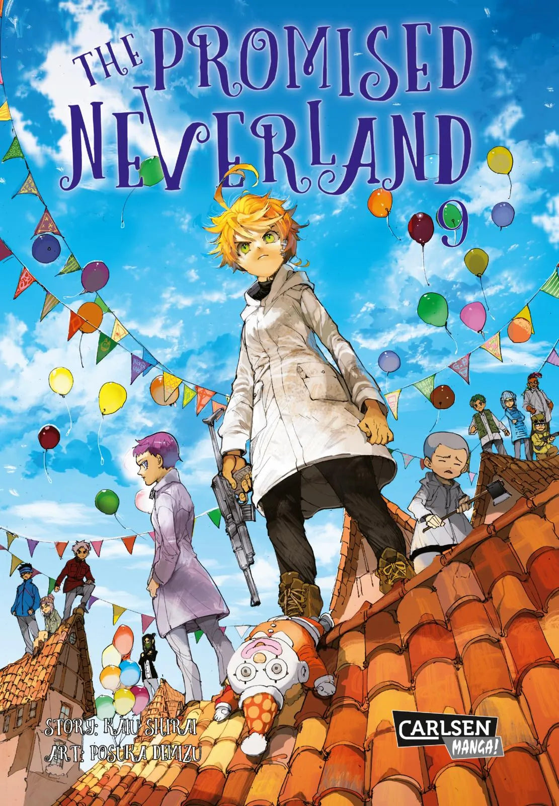 Buchcover von 'The Promised Neverland 9' - Taschenbuch von Kaiu Shirai
