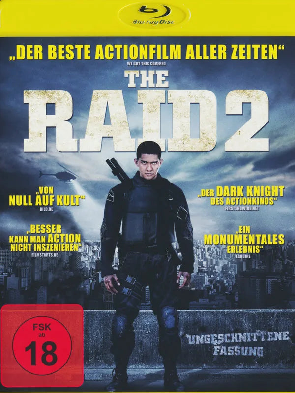 The Raid 2 - Ungeschnittene Fassung - Blu-ray Disc