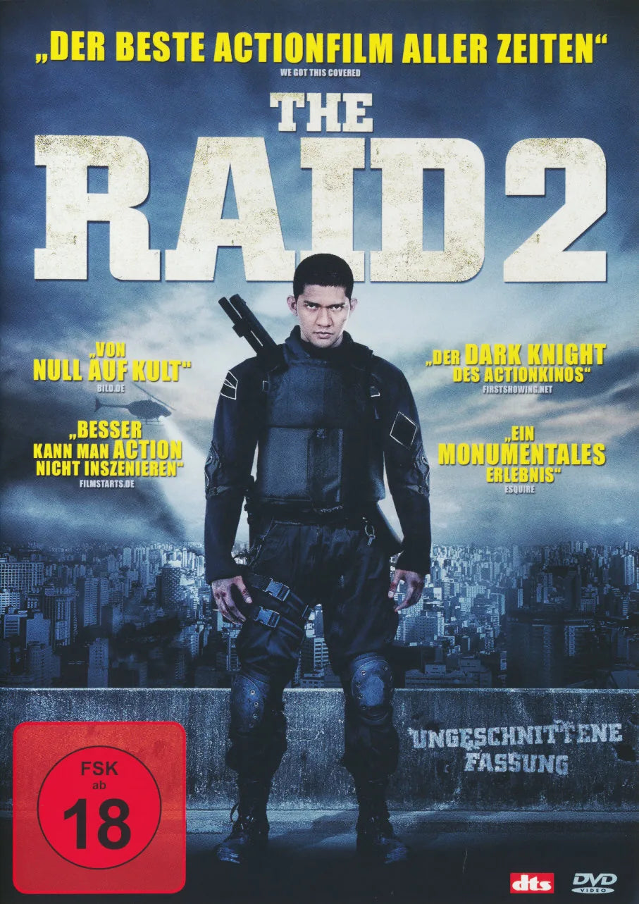 The Raid 2 - Ungeschnittene Fassung - DVD