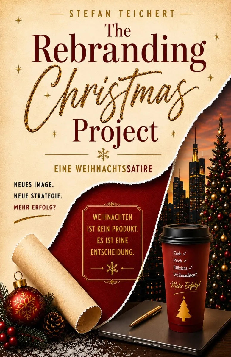 Cover: The Rebranding Christmas Project - Eine Weihnachtssatire (E-Book) von Stefan Teichert