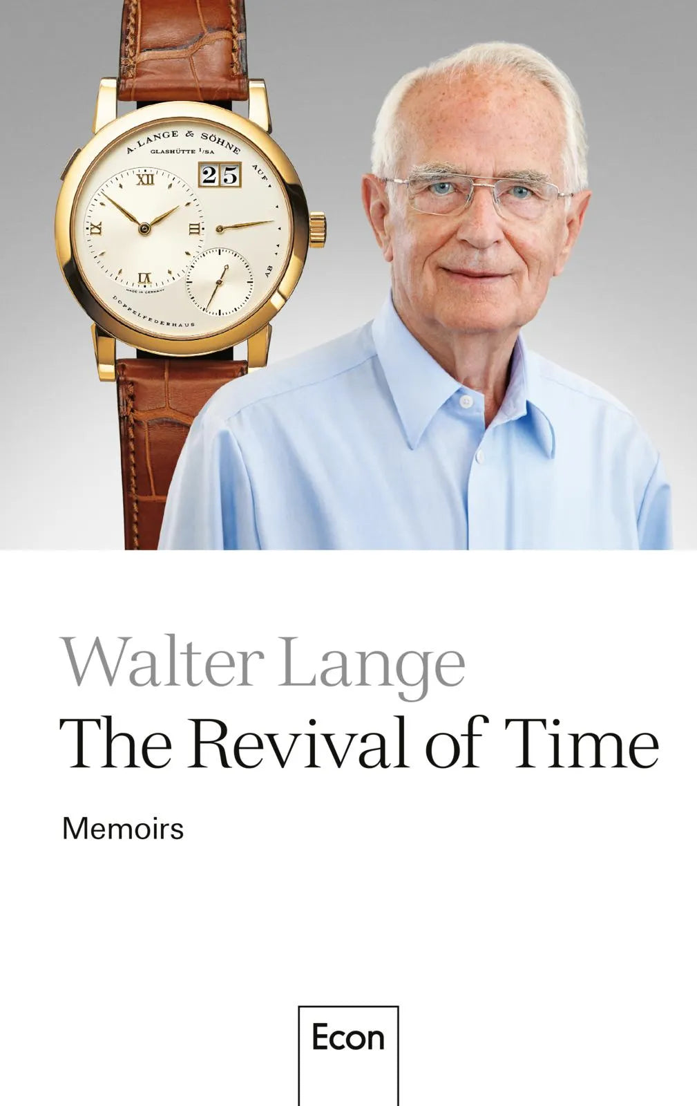 Buchcover von 'The Revival of Time' - Gebundene Ausgabe von Walter Lange