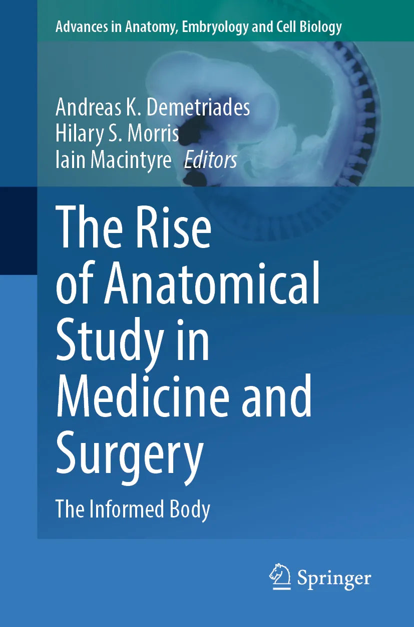 Cover: The Rise of Anatomical Study in Medicine and Surgery (E-Book)