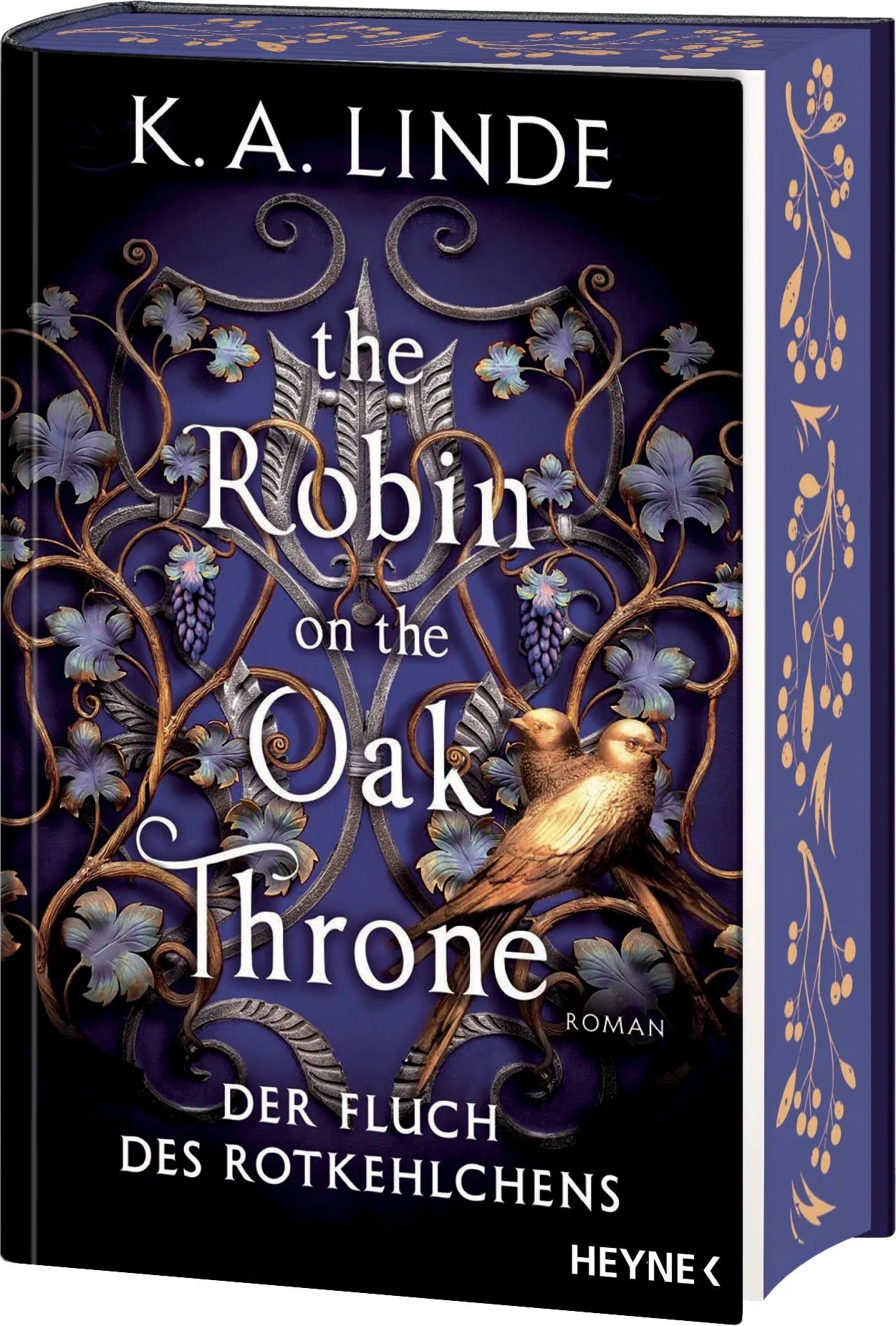 Cover: The Robin on the Oak Throne – Der Fluch des Rotkehlchens (Hardcover) von K. A. Linde