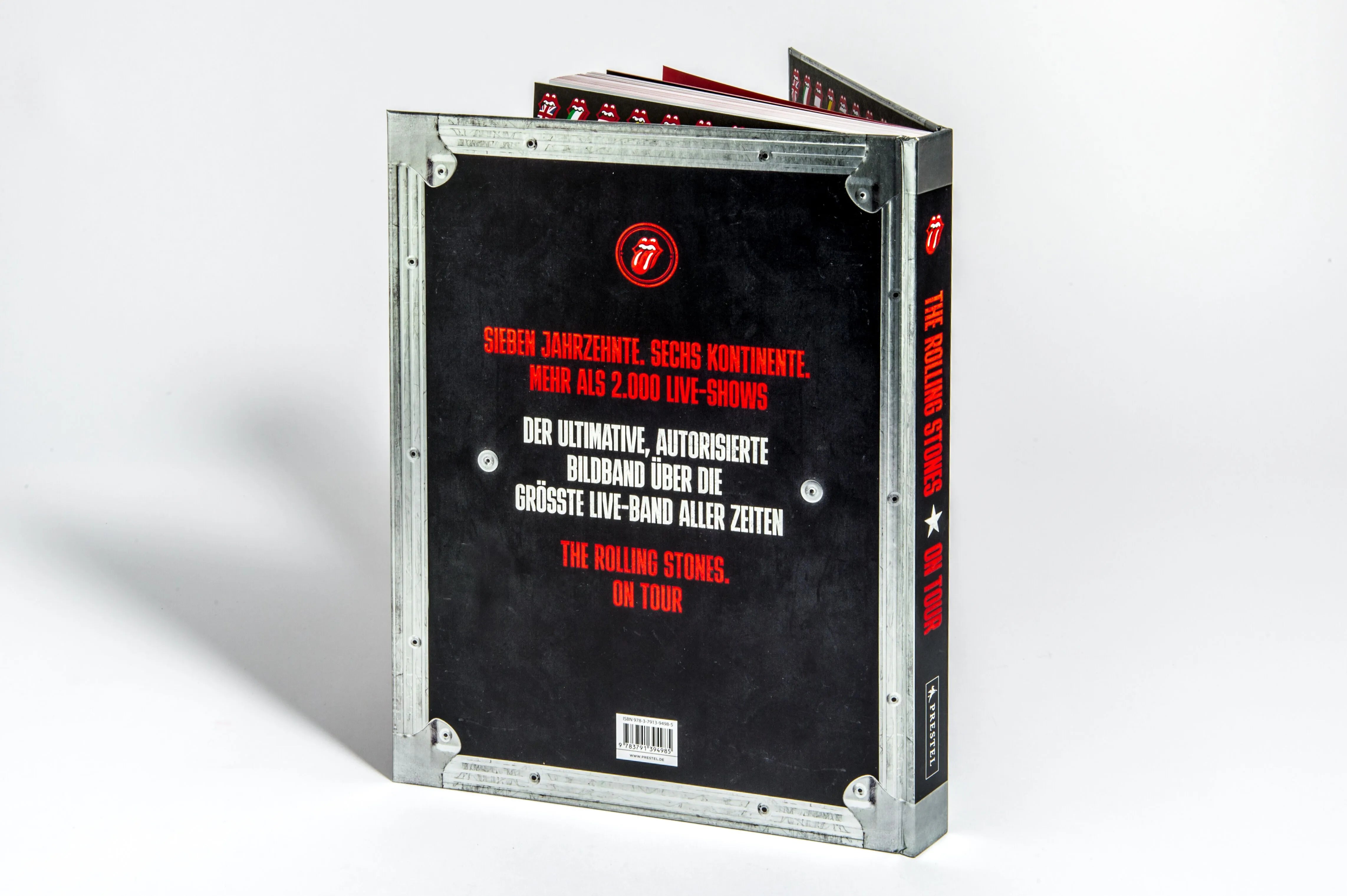 Detailansicht: The Rolling Stones. On Tour (Hardcover)