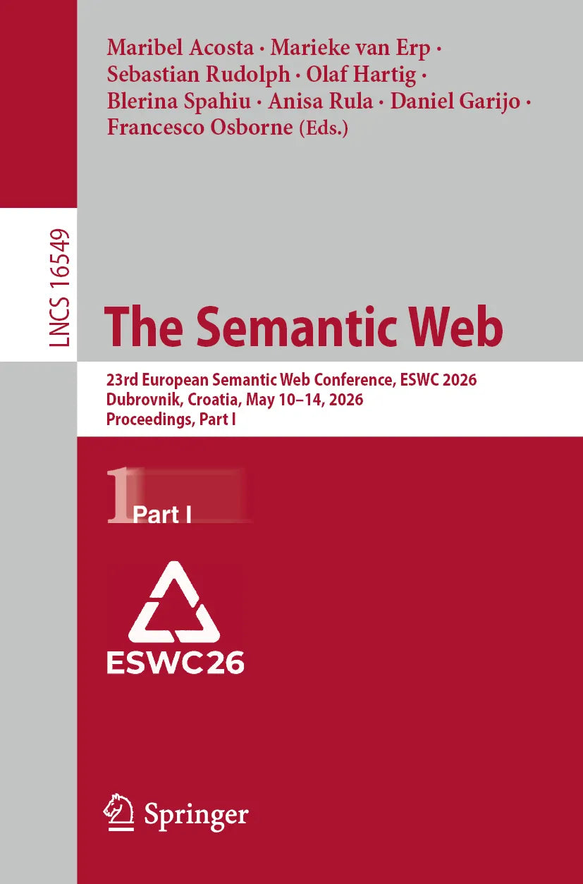 Cover: The Semantic Web (E-Book) von Maribel Acosta
