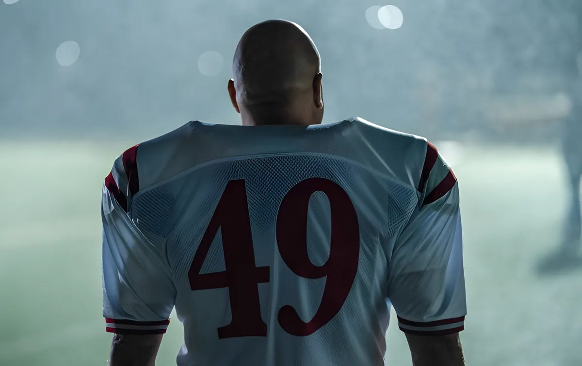 Filmszene 5 aus The Senior - Ein Traum, ein Wille, ein letztes Spiel – Blu-ray. Regie: Rod Lurie
