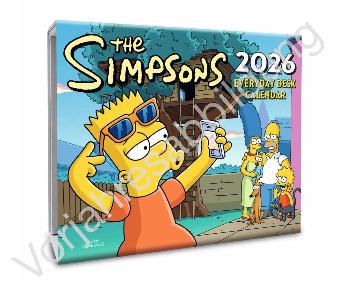 Wandkalender: The Simpsons Tagesabreißkalender 2027
