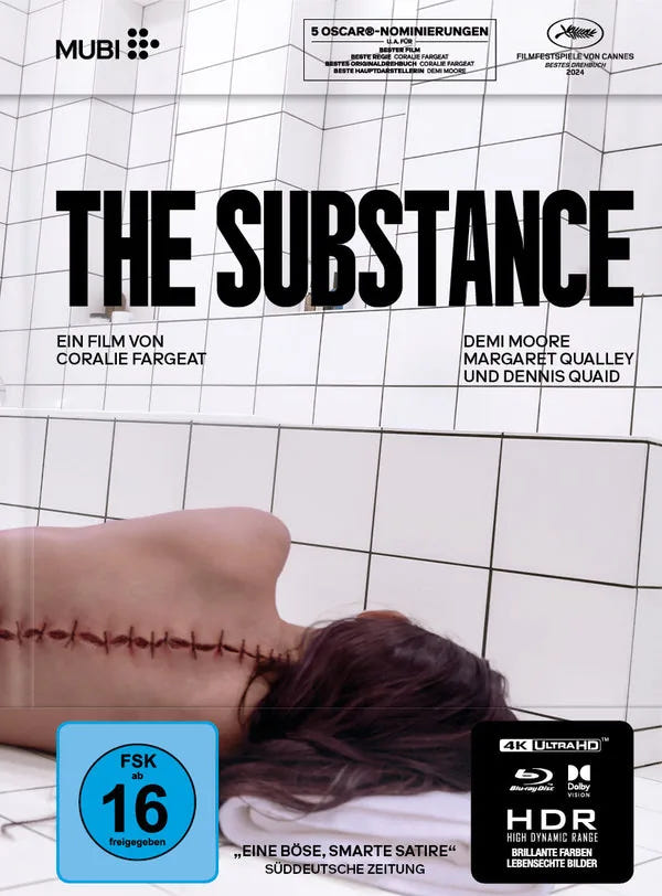 The Substance - Blu-ray 4K Ultra HD