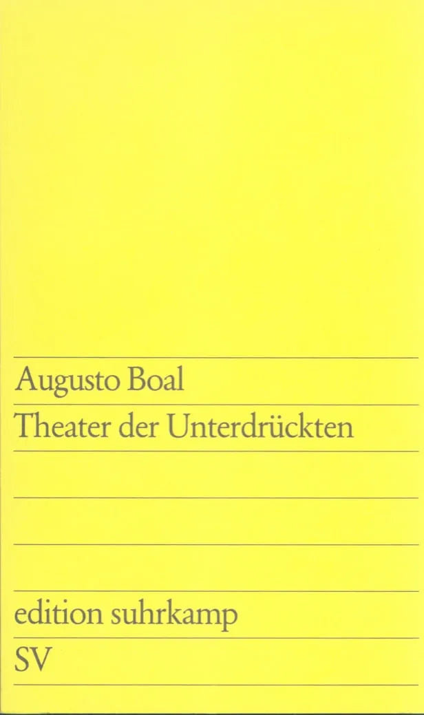 Buchcover von 'Theater der Unterdrückten' - Taschenbuch von Augusto Boal