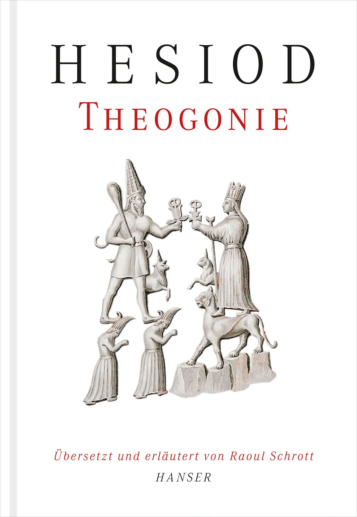 Buchcover von 'Theogonie' - Gebundene Ausgabe von Hesiod