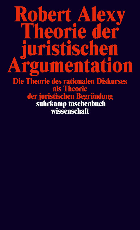 Theorie der juristischen Argumentation