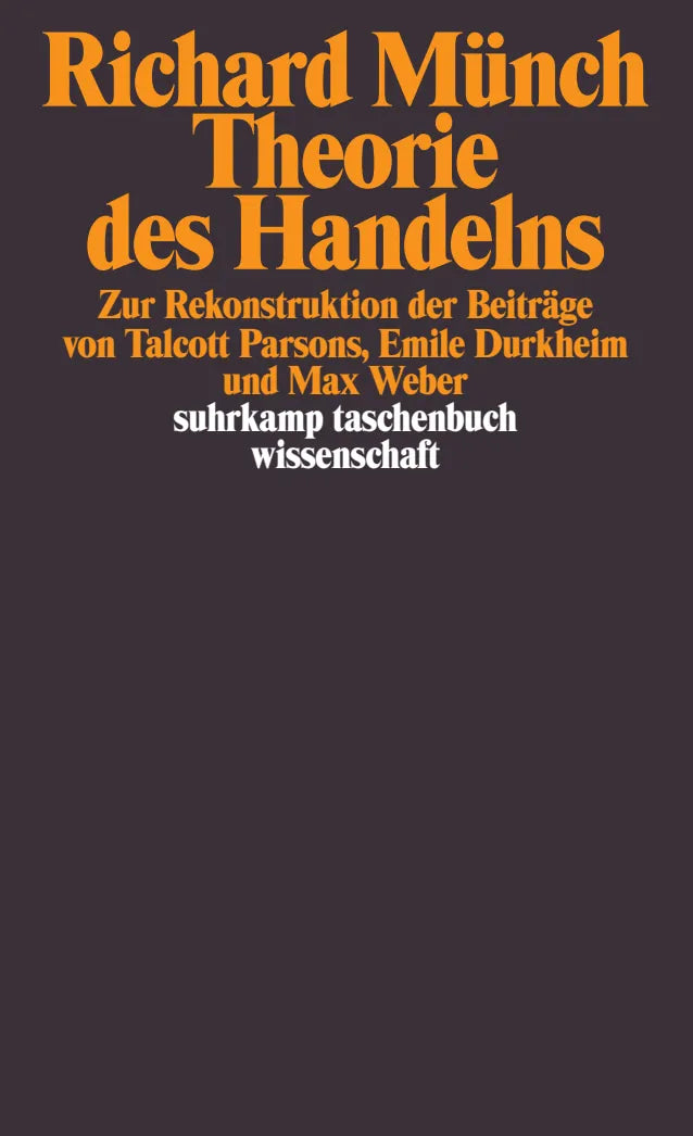 Buchcover von 'Theorie des Handelns' - Taschenbuch von Richard Münch